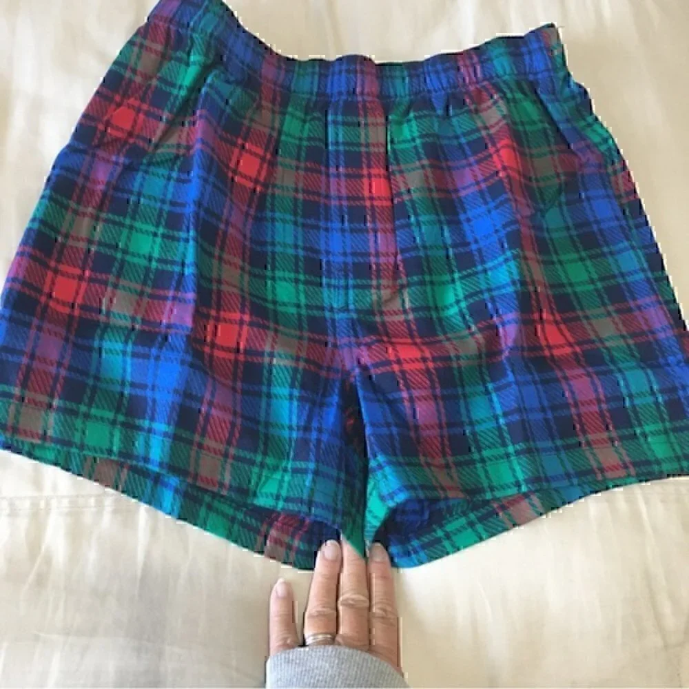 Lands' End Men's Classic Fit Flannel Boxers size small